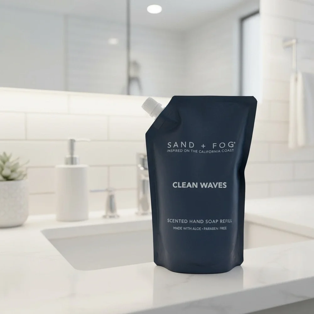 Sand + Fog Clean Waves Hand Soap Refill New